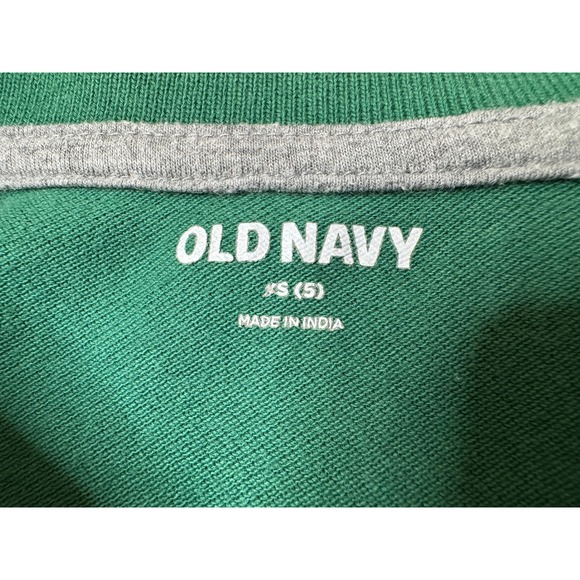 Old Navy Boys Green Video Game Controller Polo Shirt Size XS 5 Short Sleeve - Picture 3 of 6